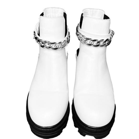 Cushionaire Clover Pull On Chunky Platform Combat Boots - Picture 10 of 10